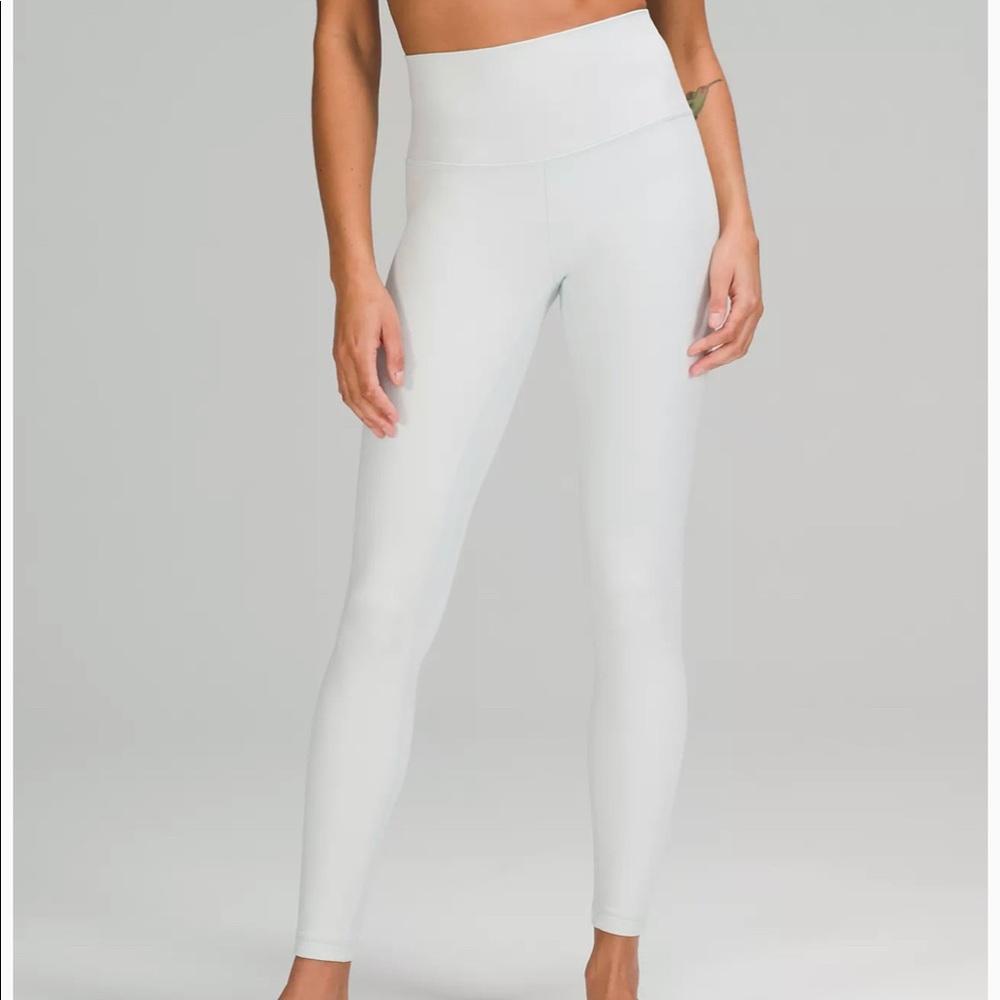Lululemon White Align Leggings